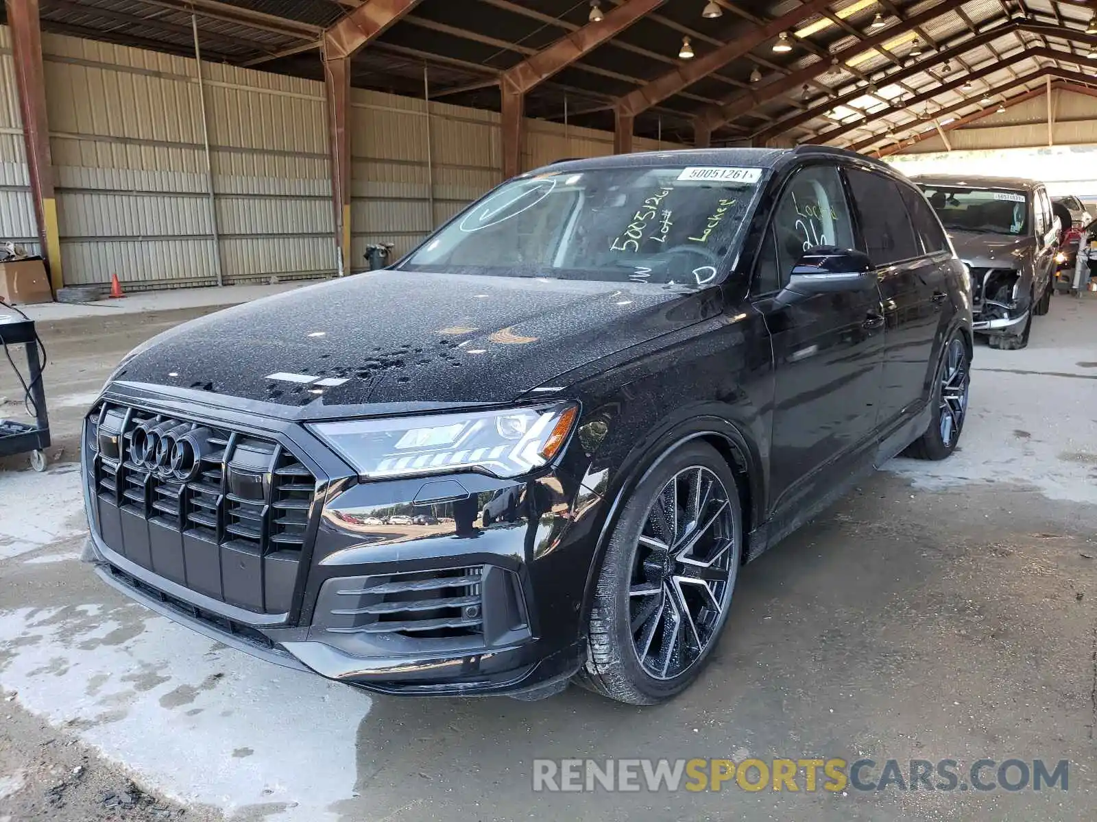 2 Photograph of a damaged car WA1VXAF78MD034787 AUDI Q7 2021