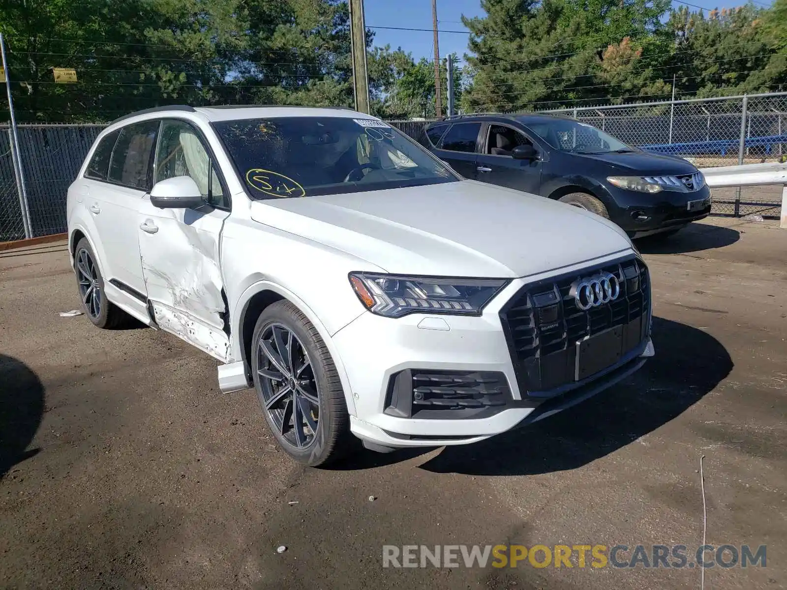 1 Photograph of a damaged car WA1VXAF7XMD027386 AUDI Q7 2021