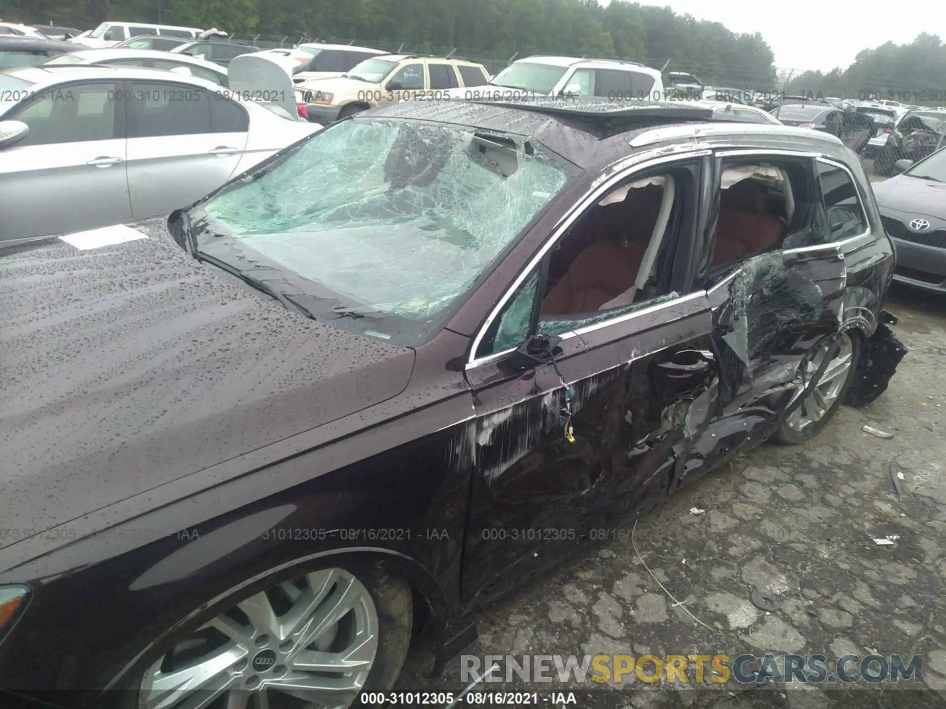 6 Photograph of a damaged car WA1VXAF7XMD030062 AUDI Q7 2021