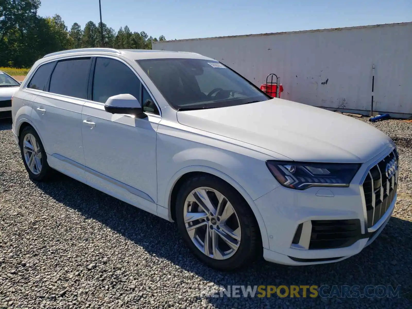 1 Photograph of a damaged car WA1VXAF7XMD030112 AUDI Q7 2021