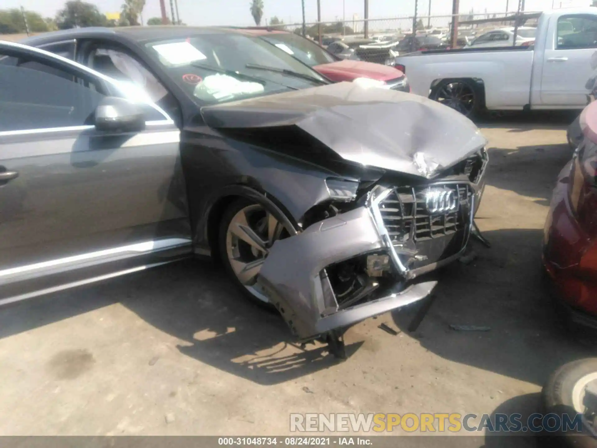 6 Photograph of a damaged car WA1VXBF70MD035048 AUDI Q7 2021