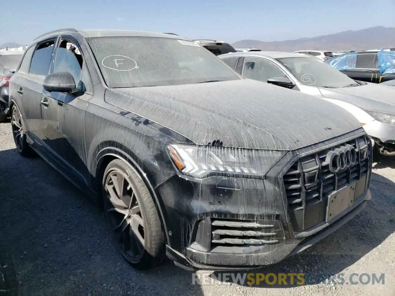 1 Photograph of a damaged car WA1VXBF75MD016091 AUDI Q7 2021