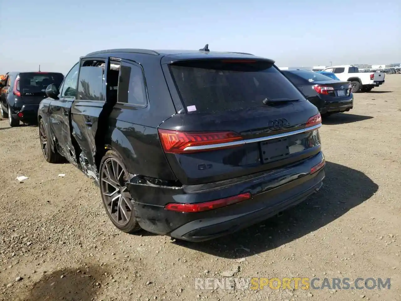 3 Фотография поврежденного автомобиля WA1VXBF75MD016091 AUDI Q7 2021