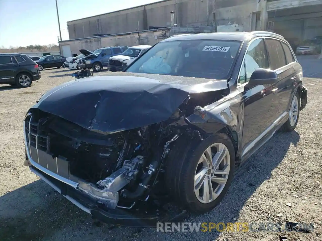 2 Photograph of a damaged car WA1AJBF71ND000620 AUDI Q7 2022