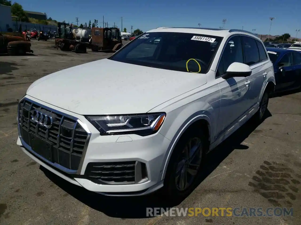 2 Photograph of a damaged car WA1LJBF70ND007597 AUDI Q7 2022