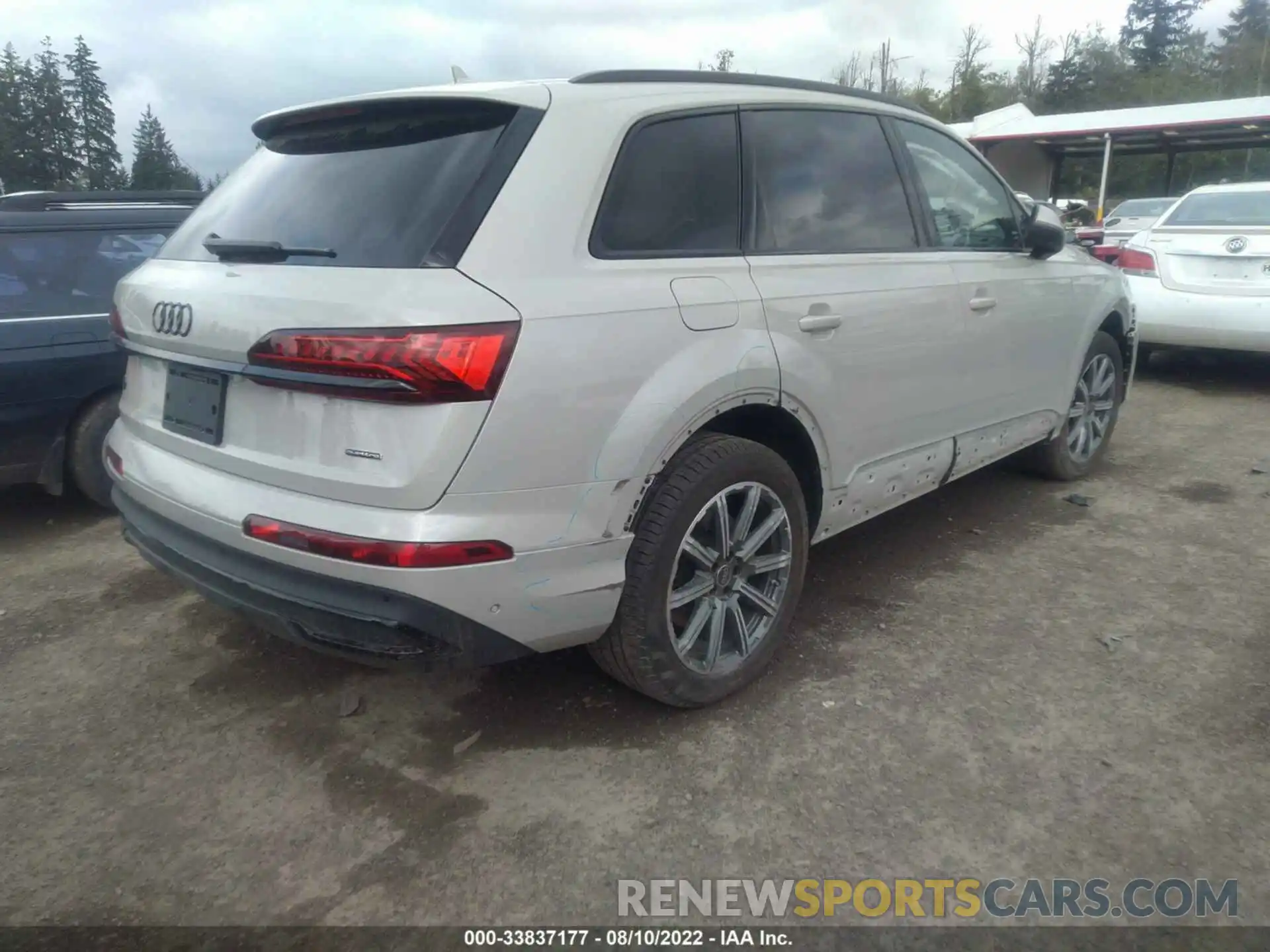 4 Фотография поврежденного автомобиля WA1LJBF76ND010133 AUDI Q7 2022