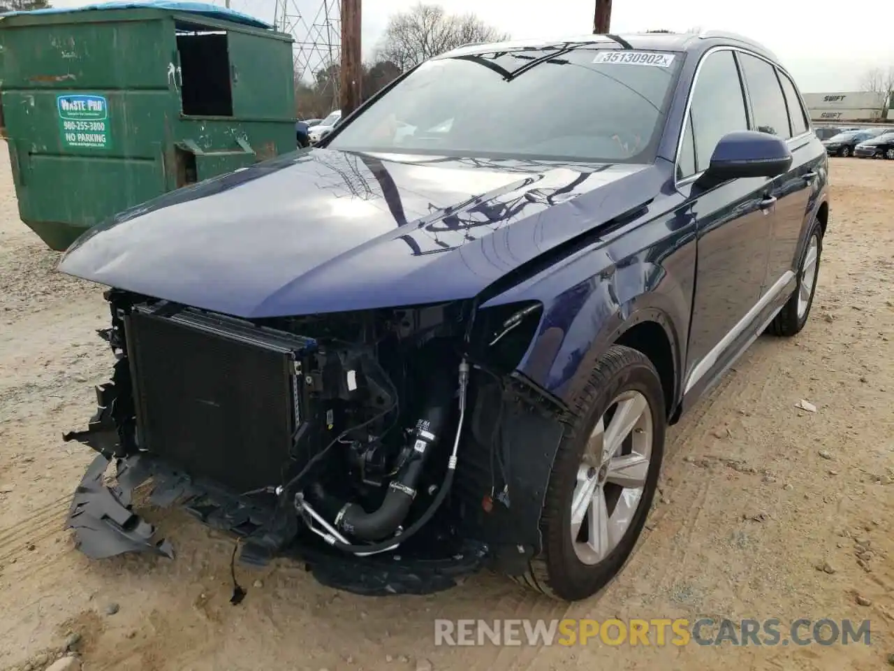 2 Photograph of a damaged car WA1LJBF78ND000932 AUDI Q7 2022