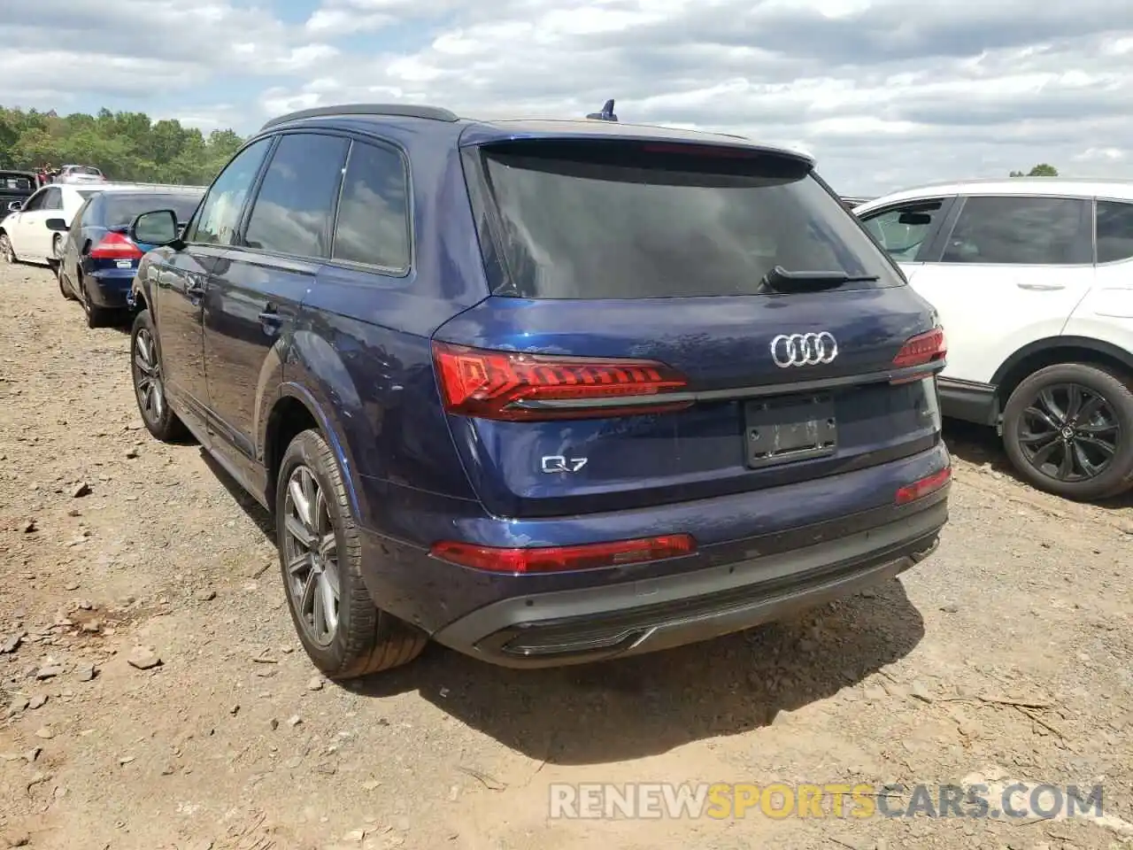 3 Фотография поврежденного автомобиля WA1LJBF78ND005449 AUDI Q7 2022