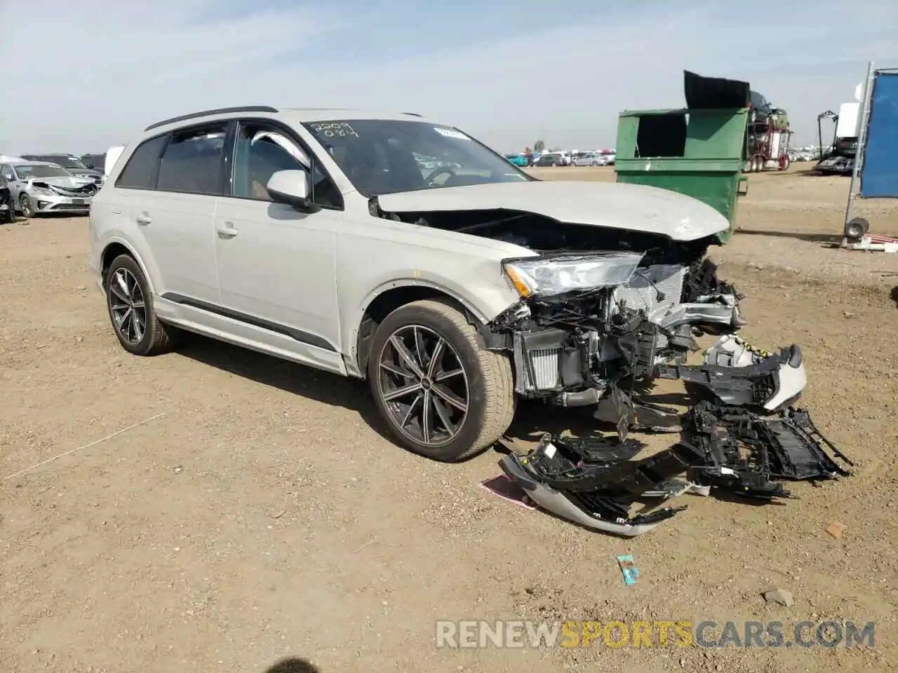 1 Photograph of a damaged car WA1LXBF72ND014243 AUDI Q7 2022