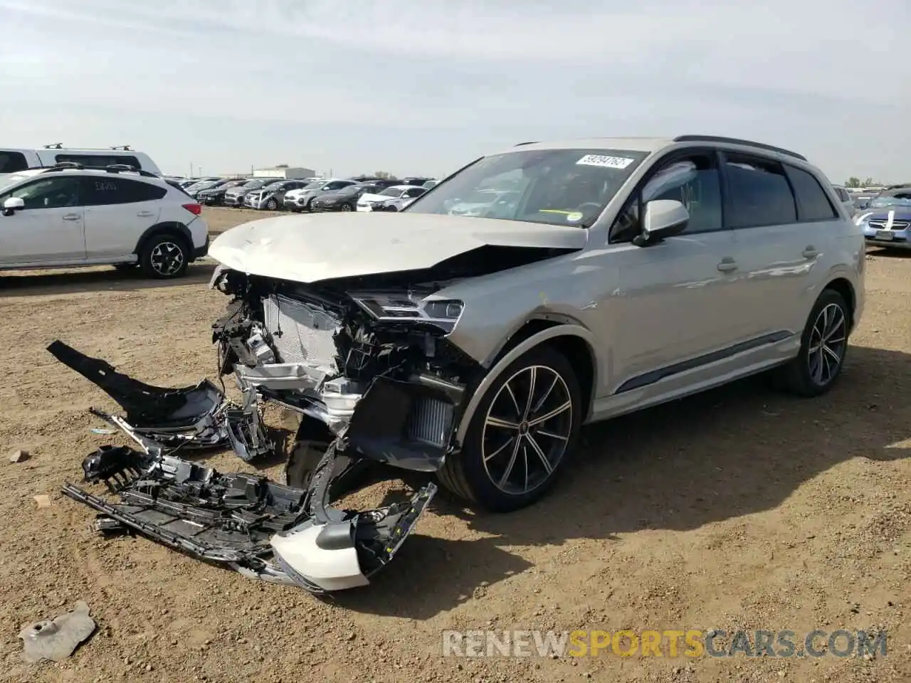 2 Photograph of a damaged car WA1LXBF72ND014243 AUDI Q7 2022