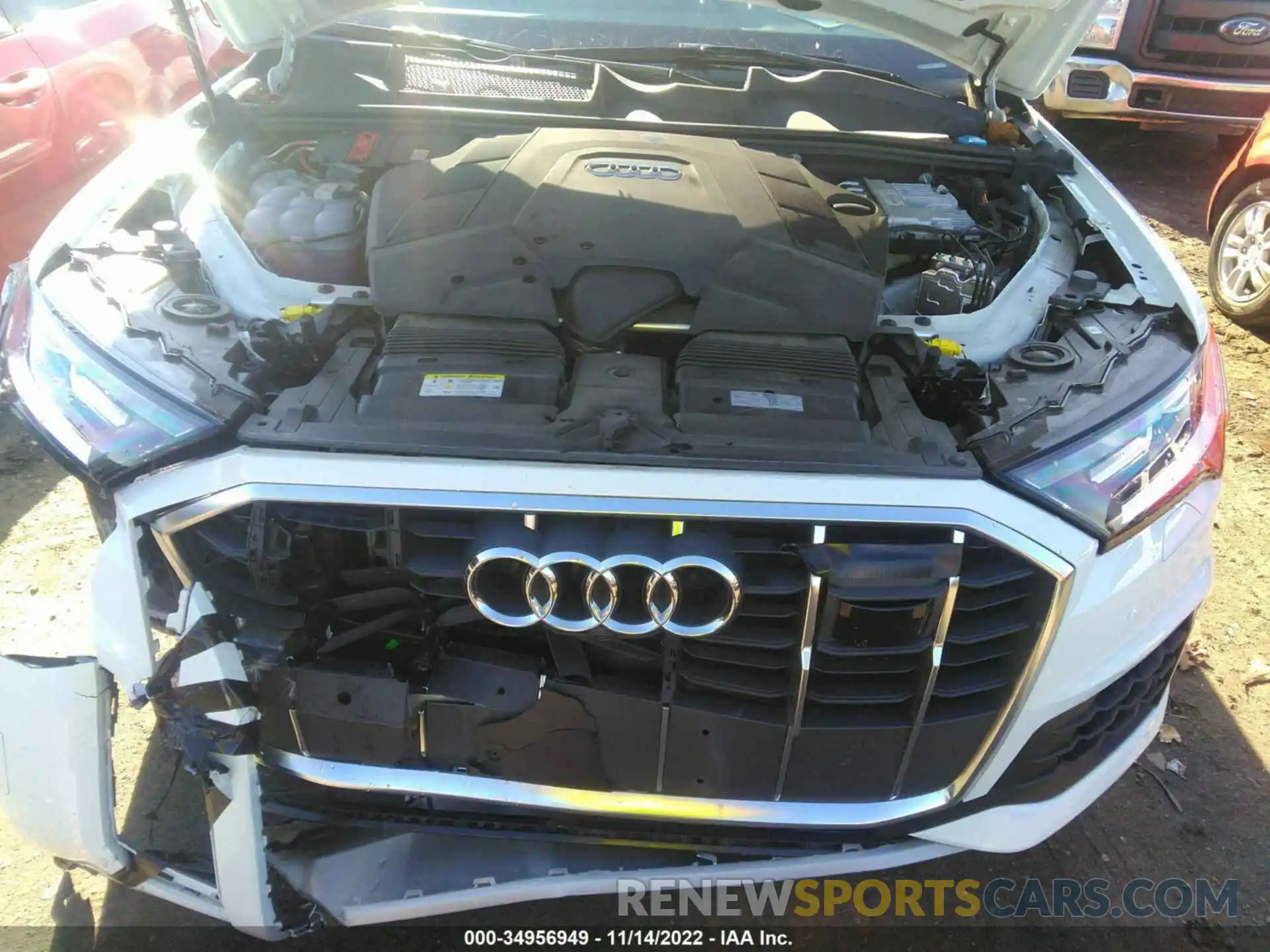 10 Photograph of a damaged car WA1LXBF78ND010410 AUDI Q7 2022