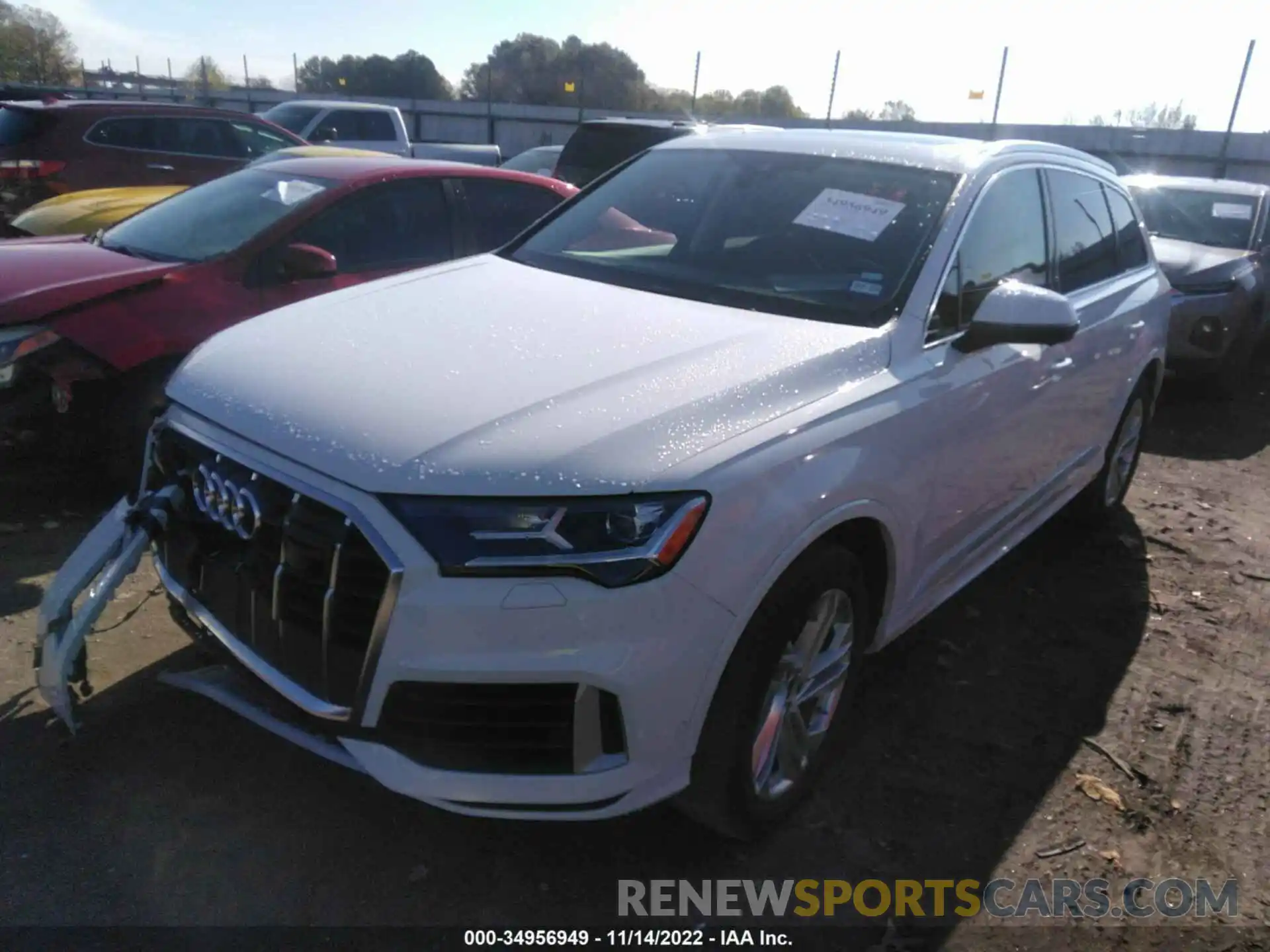 2 Photograph of a damaged car WA1LXBF78ND010410 AUDI Q7 2022