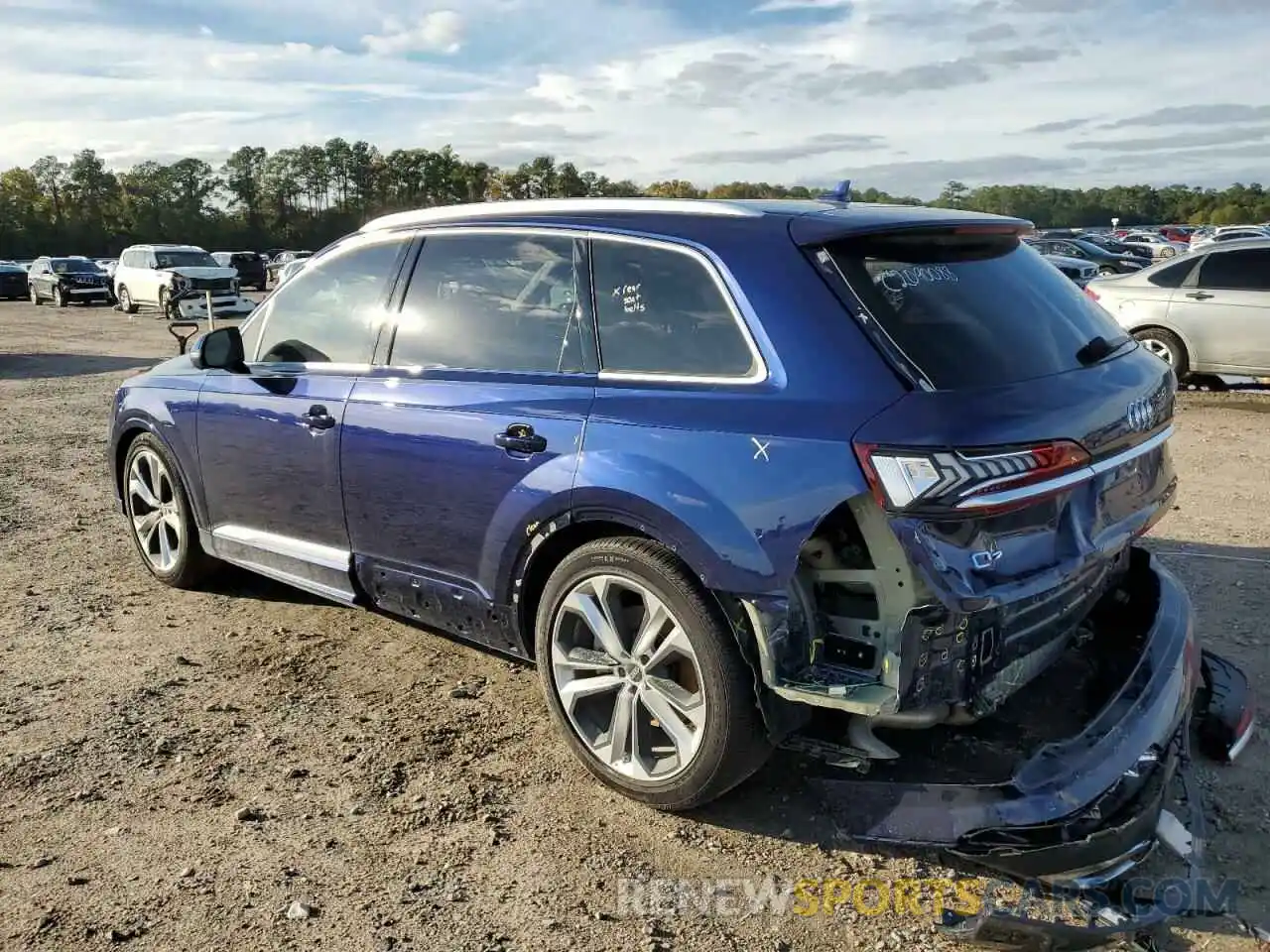 2 Фотография поврежденного автомобиля WA1VXBF71ND014226 AUDI Q7 2022