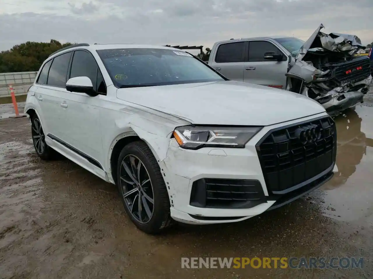 4 Фотография поврежденного автомобиля WA1VXBF72ND013621 AUDI Q7 2022