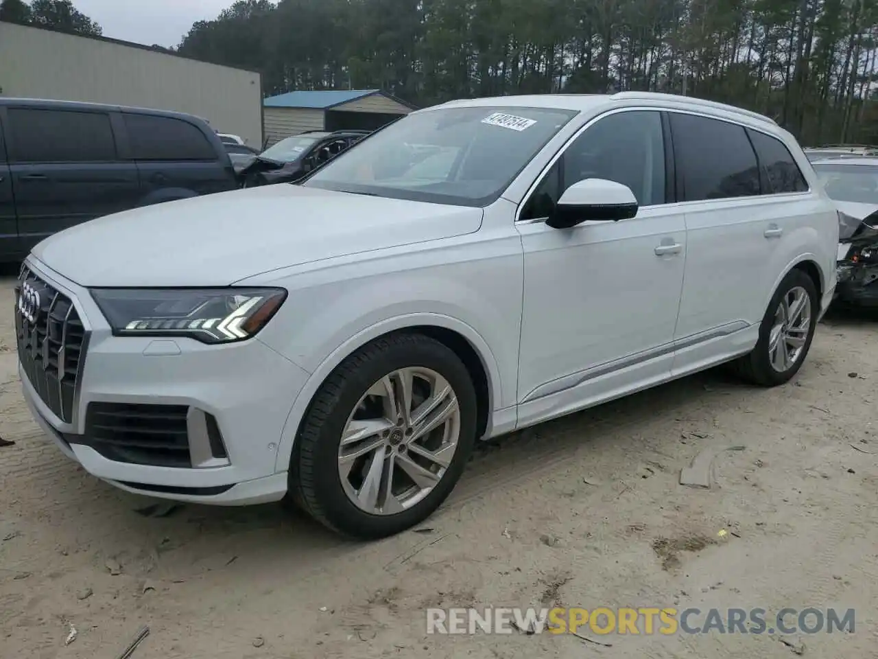 1 Photograph of a damaged car WA1VXBF78ND002347 AUDI Q7 2022