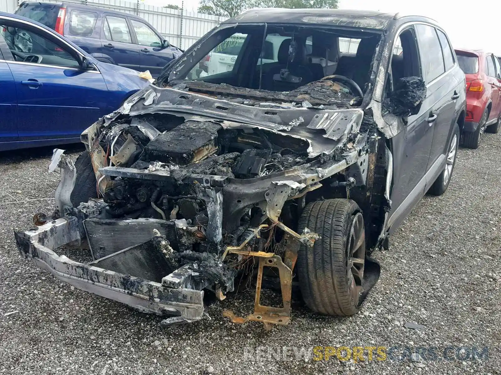 2 Photograph of a damaged car WA1AAAF77KD005956 AUDI Q7 PREMIUM 2019