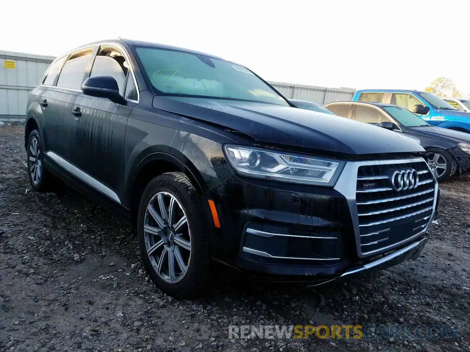 1 Photograph of a damaged car WA1AHAF76KD035025 AUDI Q7 PREMIUM 2019