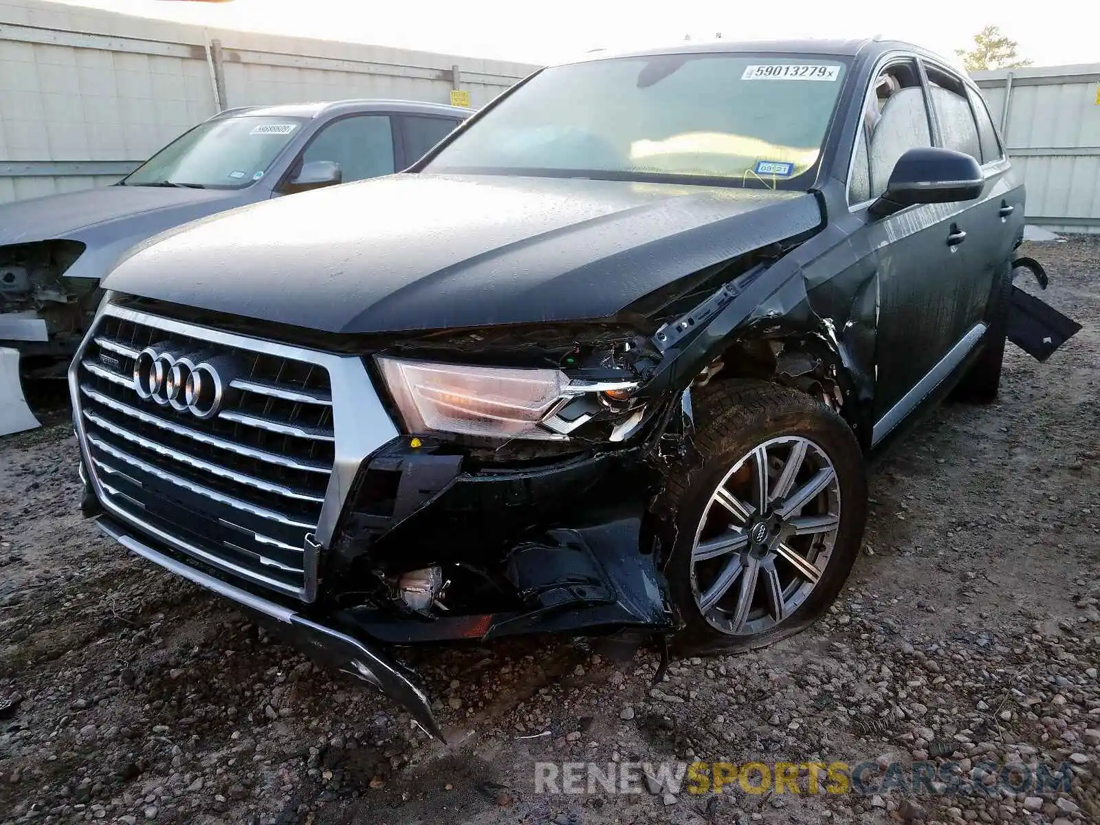 2 Photograph of a damaged car WA1AHAF76KD035025 AUDI Q7 PREMIUM 2019