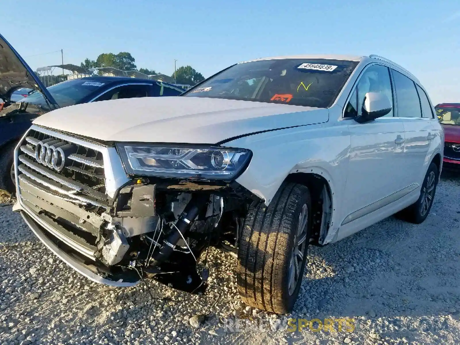 2 Photograph of a damaged car WA1AHAF7XKD029390 AUDI Q7 PREMIUM 2019