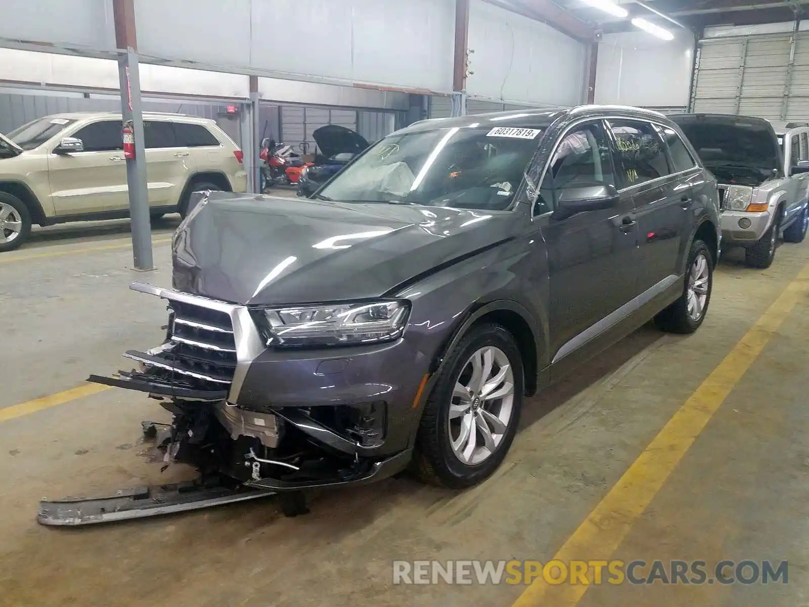 2 Photograph of a damaged car WA1LAAF73KD042852 AUDI Q7 PREMIUM 2019