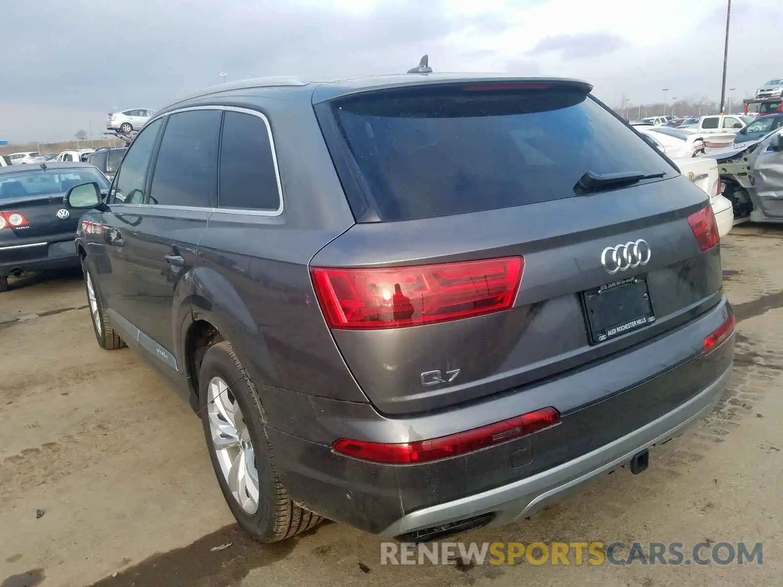 3 Photograph of a damaged car WA1LAAF75KD006225 AUDI Q7 PREMIUM 2019