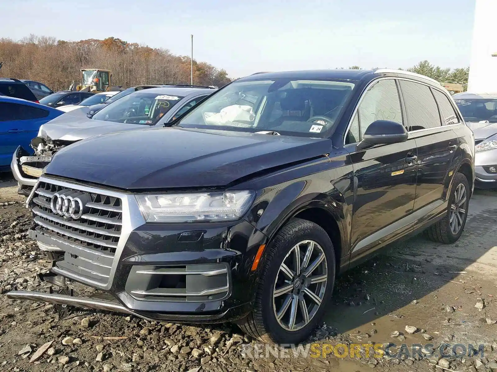 2 Фотография поврежденного автомобиля WA1LAAF77KD006677 AUDI Q7 PREMIUM 2019