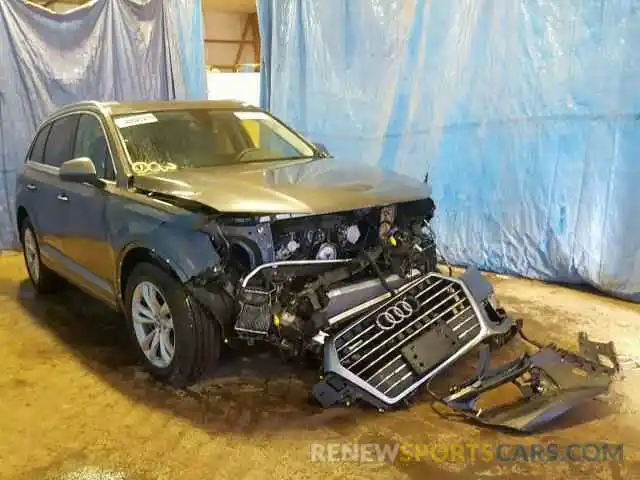 1 Photograph of a damaged car WA1LAAF78KD044886 AUDI Q7 PREMIUM 2019