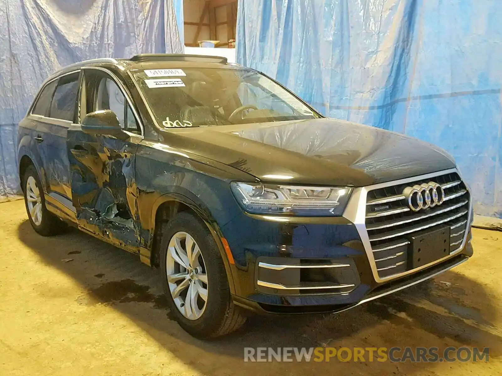 1 Photograph of a damaged car WA1LAAF78KD046847 AUDI Q7 PREMIUM 2019