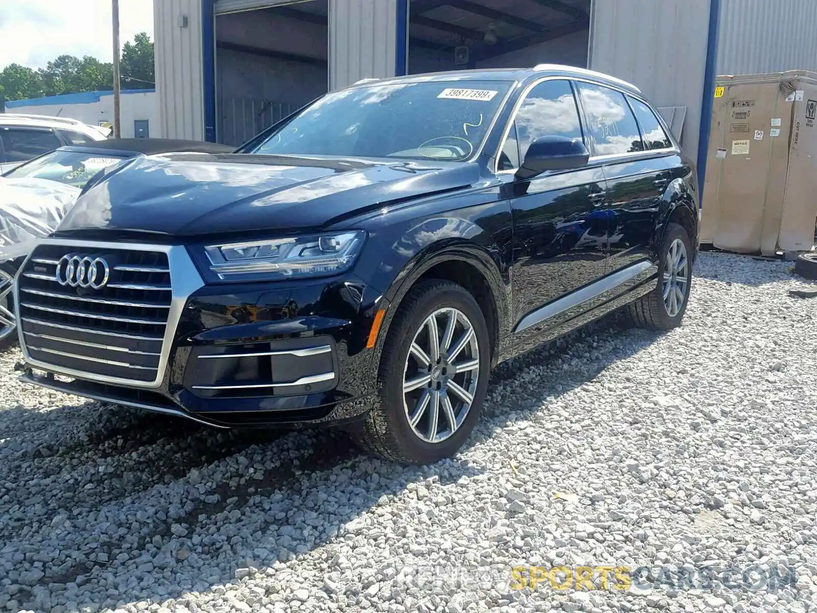 2 Фотография поврежденного автомобиля WA1LAAF7XKD005605 AUDI Q7 PREMIUM 2019