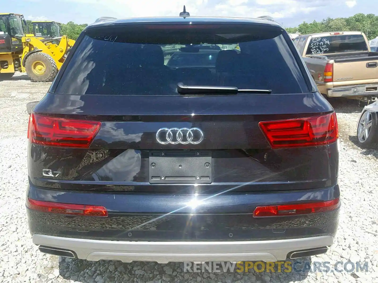 9 Фотография поврежденного автомобиля WA1LAAF7XKD005605 AUDI Q7 PREMIUM 2019