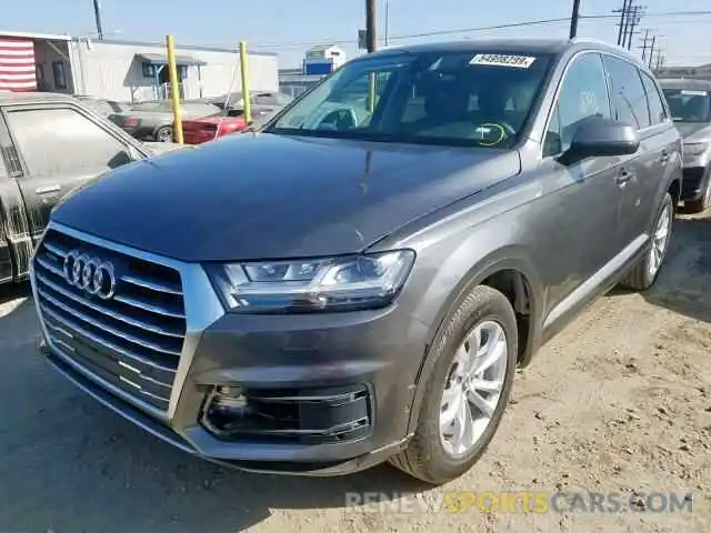 2 Photograph of a damaged car WA1LAAF7XKD045036 AUDI Q7 PREMIUM 2019