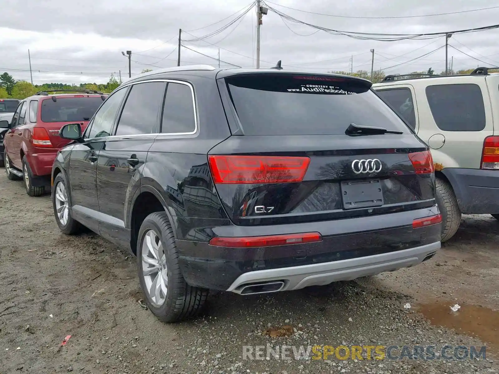 3 Фотография поврежденного автомобиля WA1LHAF71KD022823 AUDI Q7 PREMIUM 2019