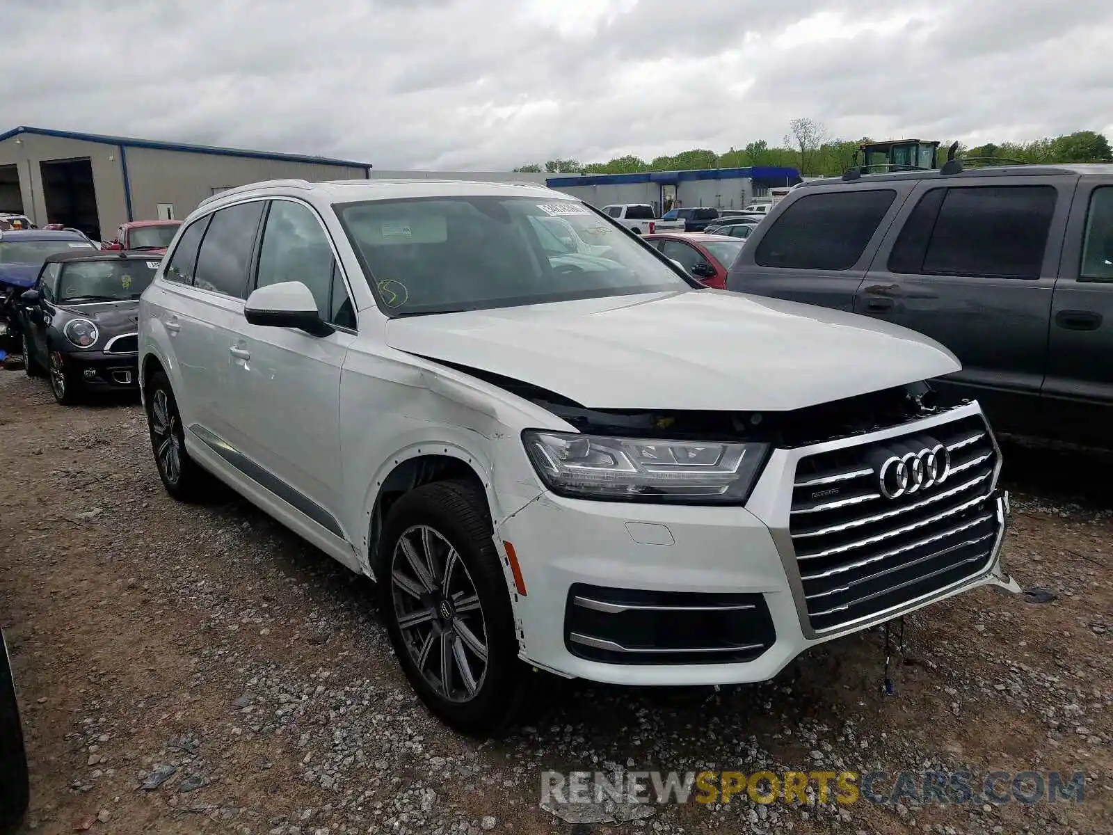 1 Photograph of a damaged car WA1LHAF71KD044675 AUDI Q7 PREMIUM 2019