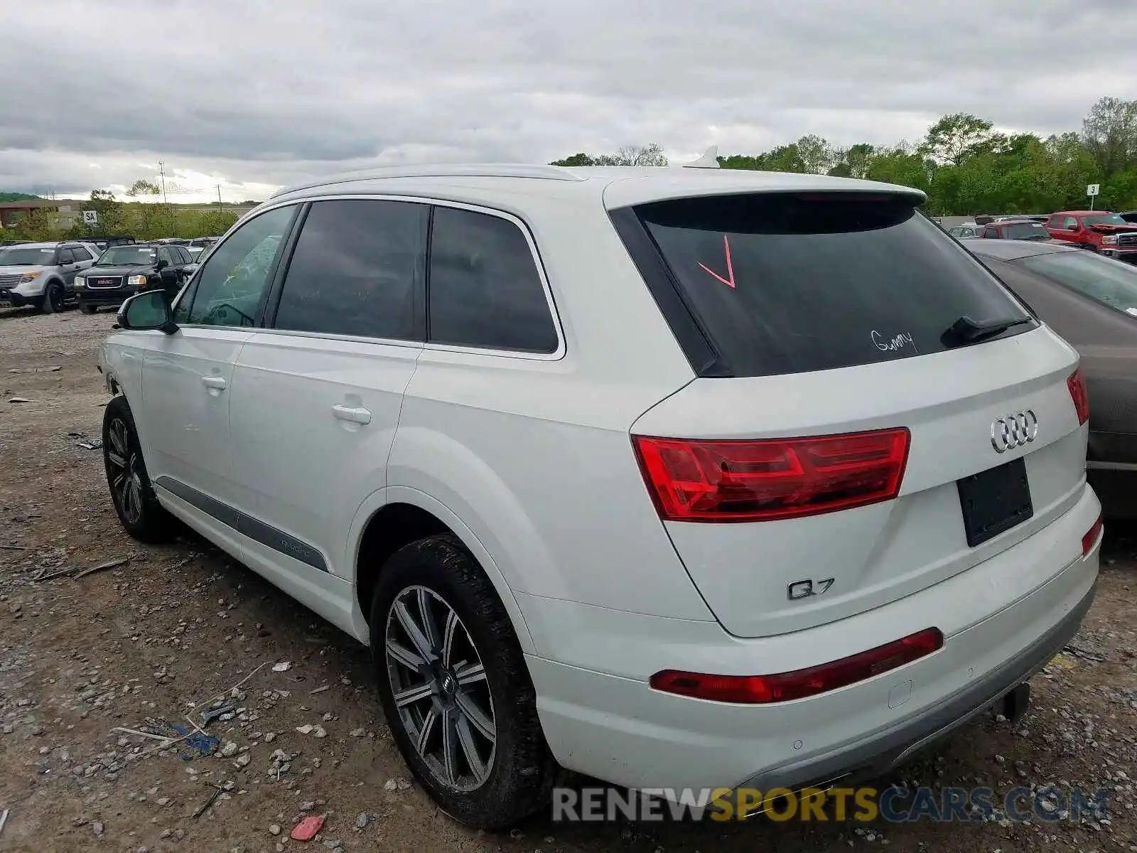 3 Photograph of a damaged car WA1LHAF71KD044675 AUDI Q7 PREMIUM 2019