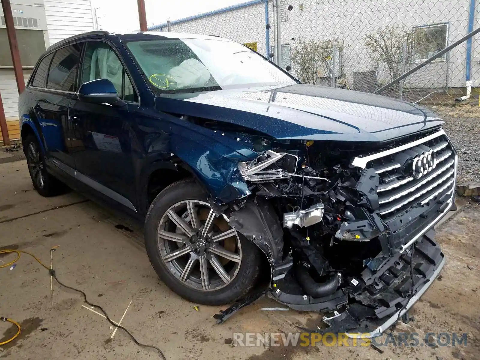 1 Photograph of a damaged car WA1LHAF72KD035323 AUDI Q7 PREMIUM 2019