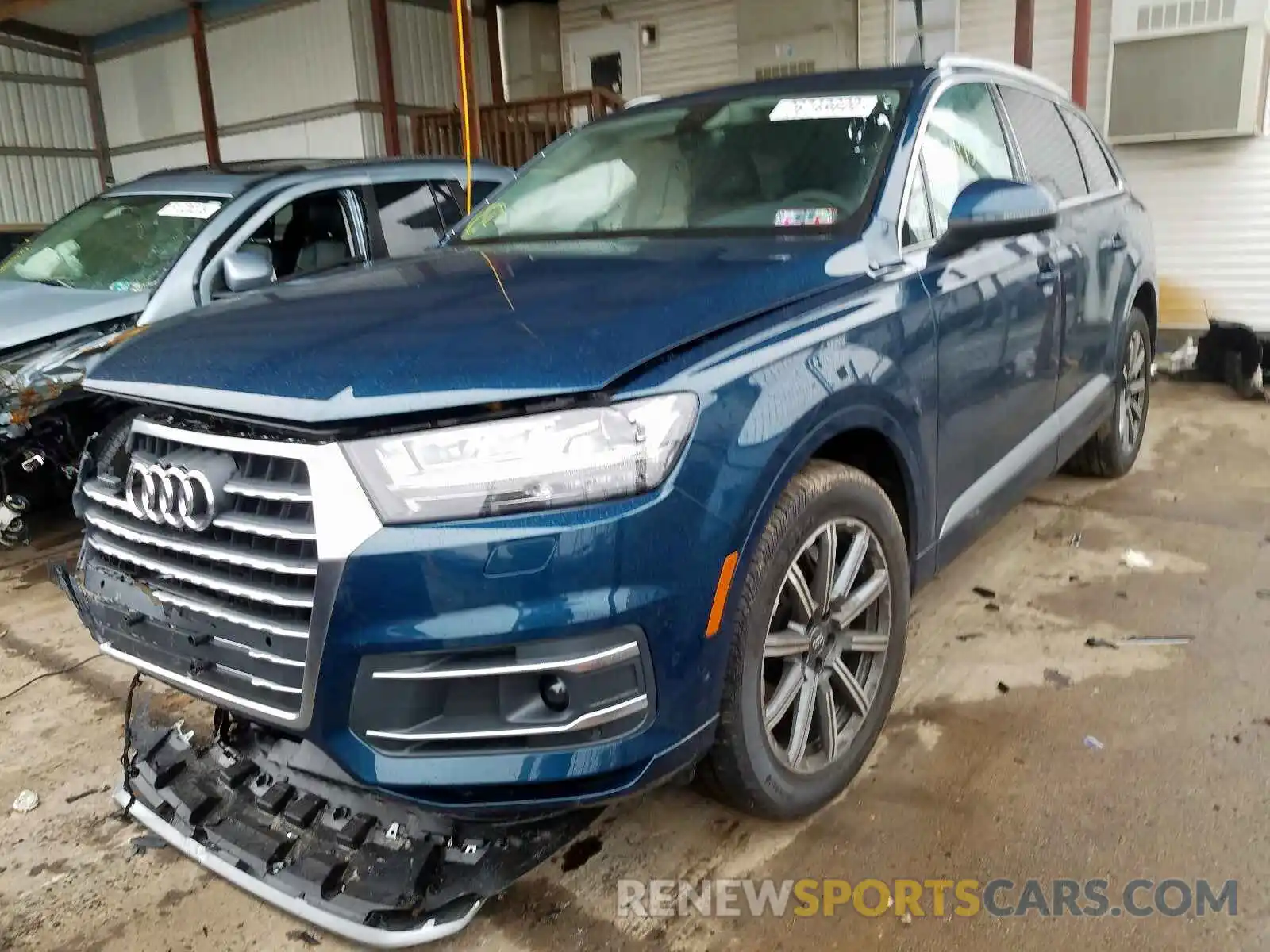 2 Фотография поврежденного автомобиля WA1LHAF72KD035323 AUDI Q7 PREMIUM 2019