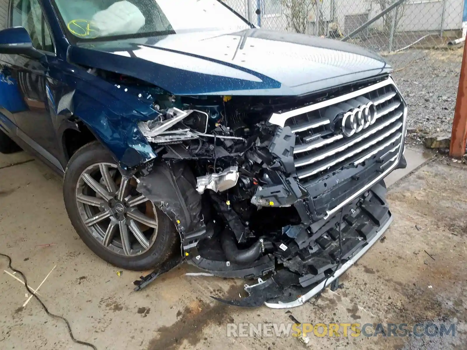 9 Фотография поврежденного автомобиля WA1LHAF72KD035323 AUDI Q7 PREMIUM 2019