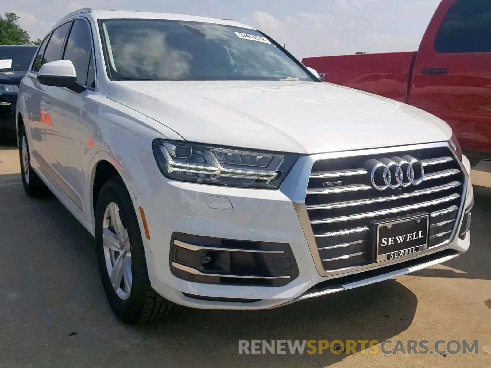 1 Фотография поврежденного автомобиля WA1LHAF73KD022838 AUDI Q7 PREMIUM 2019