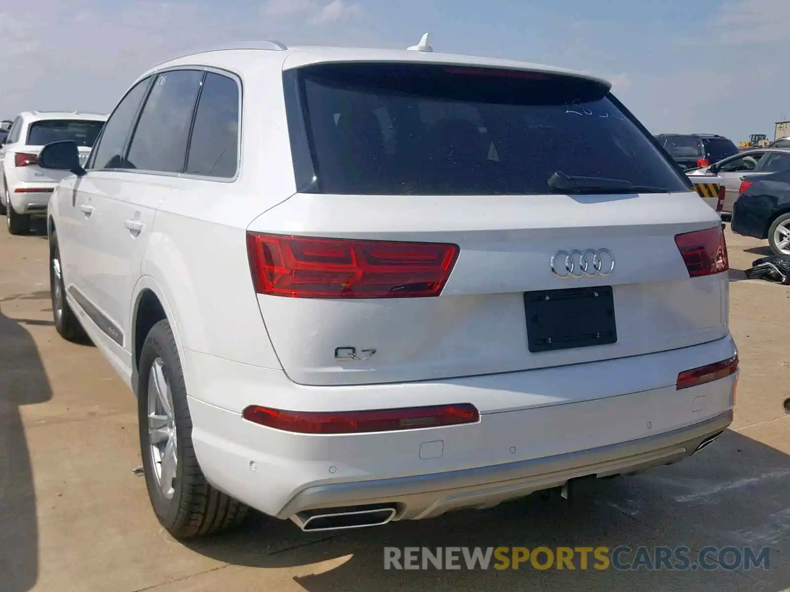 3 Photograph of a damaged car WA1LHAF73KD022838 AUDI Q7 PREMIUM 2019