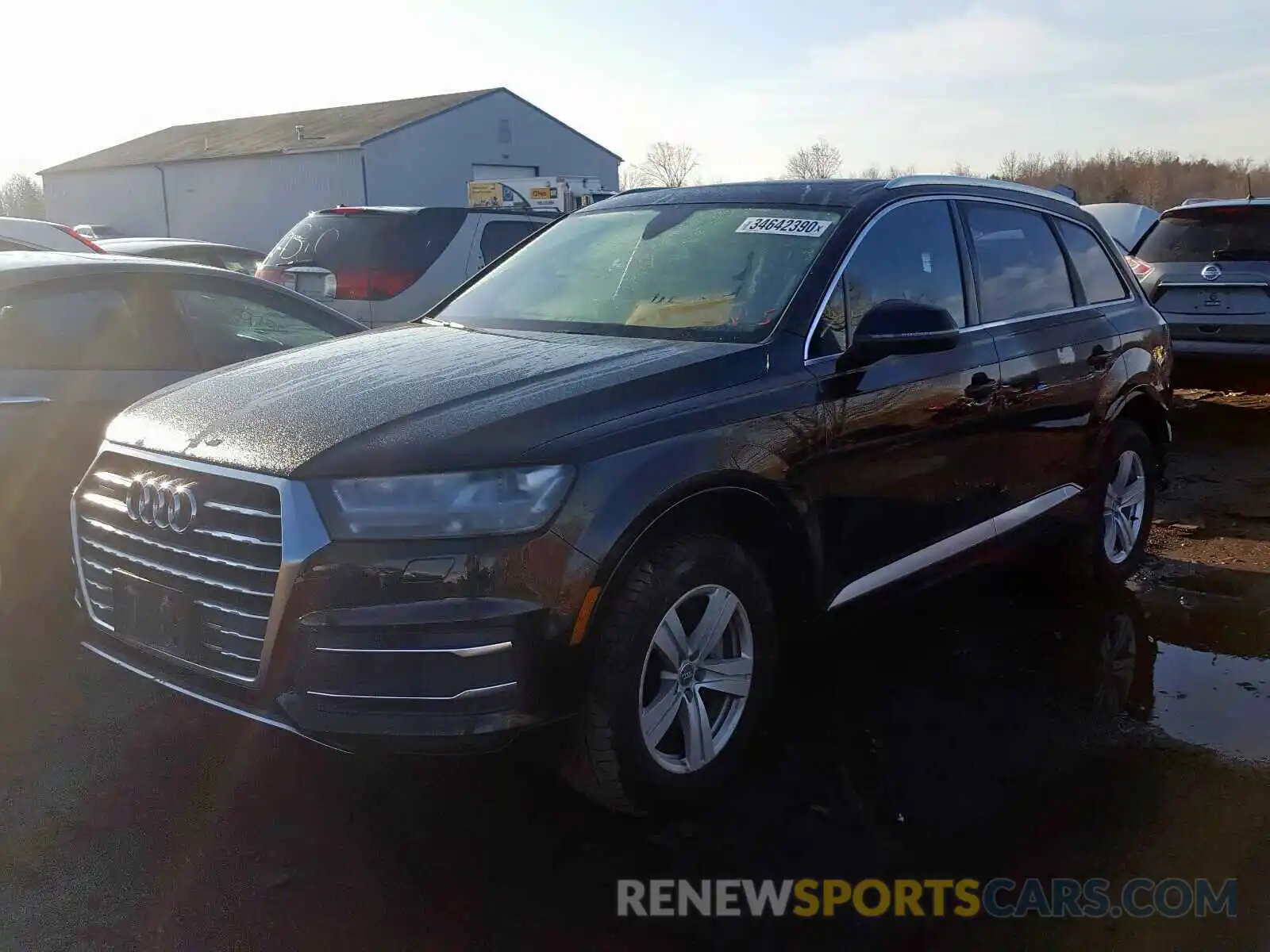 2 Photograph of a damaged car WA1LHAF74KD019933 AUDI Q7 PREMIUM 2019