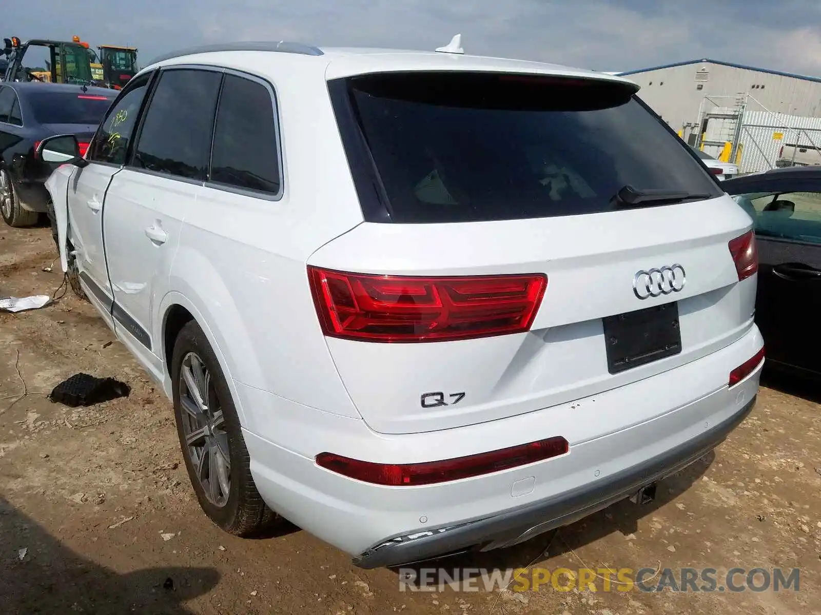 3 Фотография поврежденного автомобиля WA1LHAF74KD032486 AUDI Q7 PREMIUM 2019