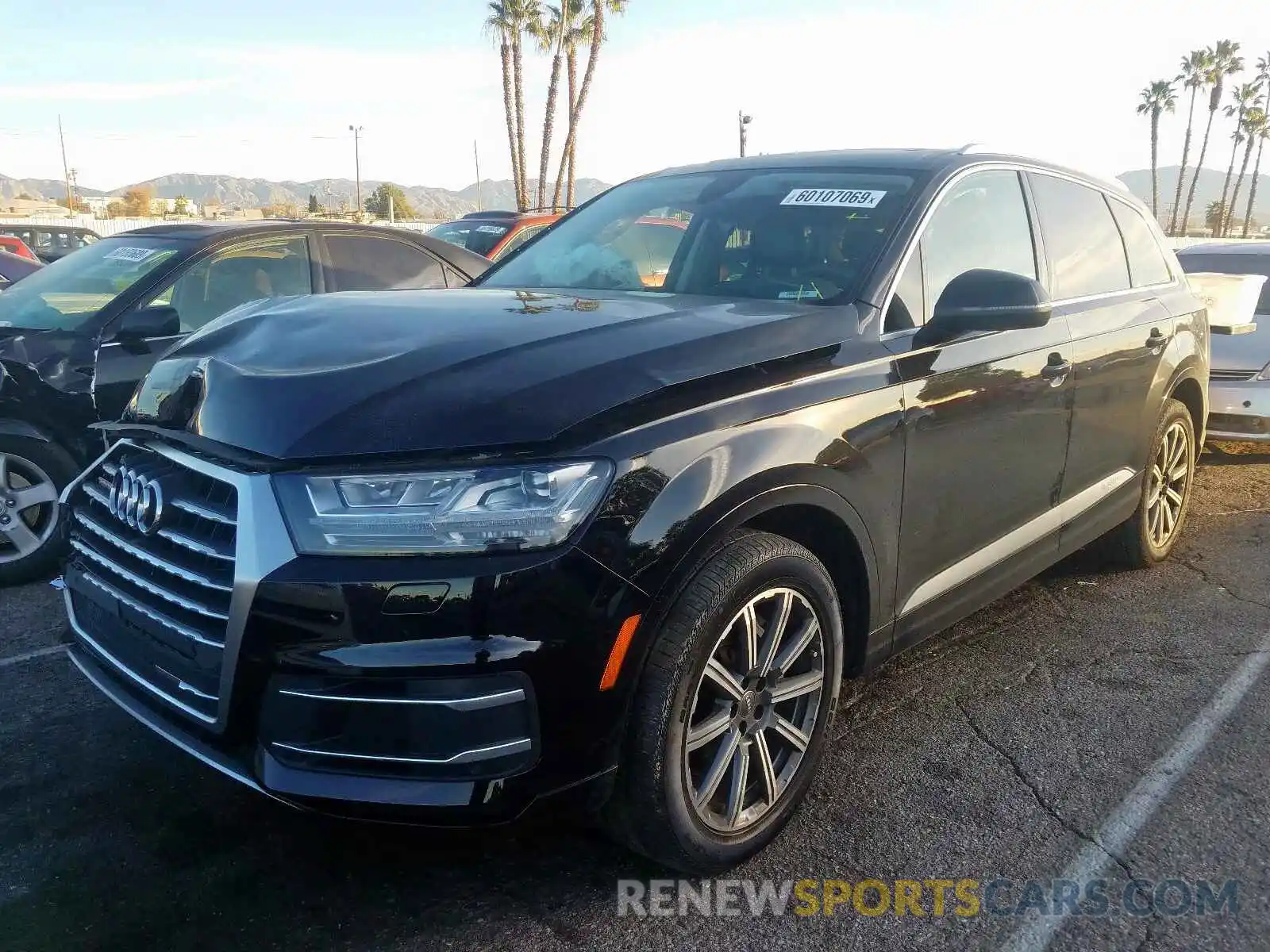 2 Photograph of a damaged car WA1LHAF76KD027418 AUDI Q7 PREMIUM 2019