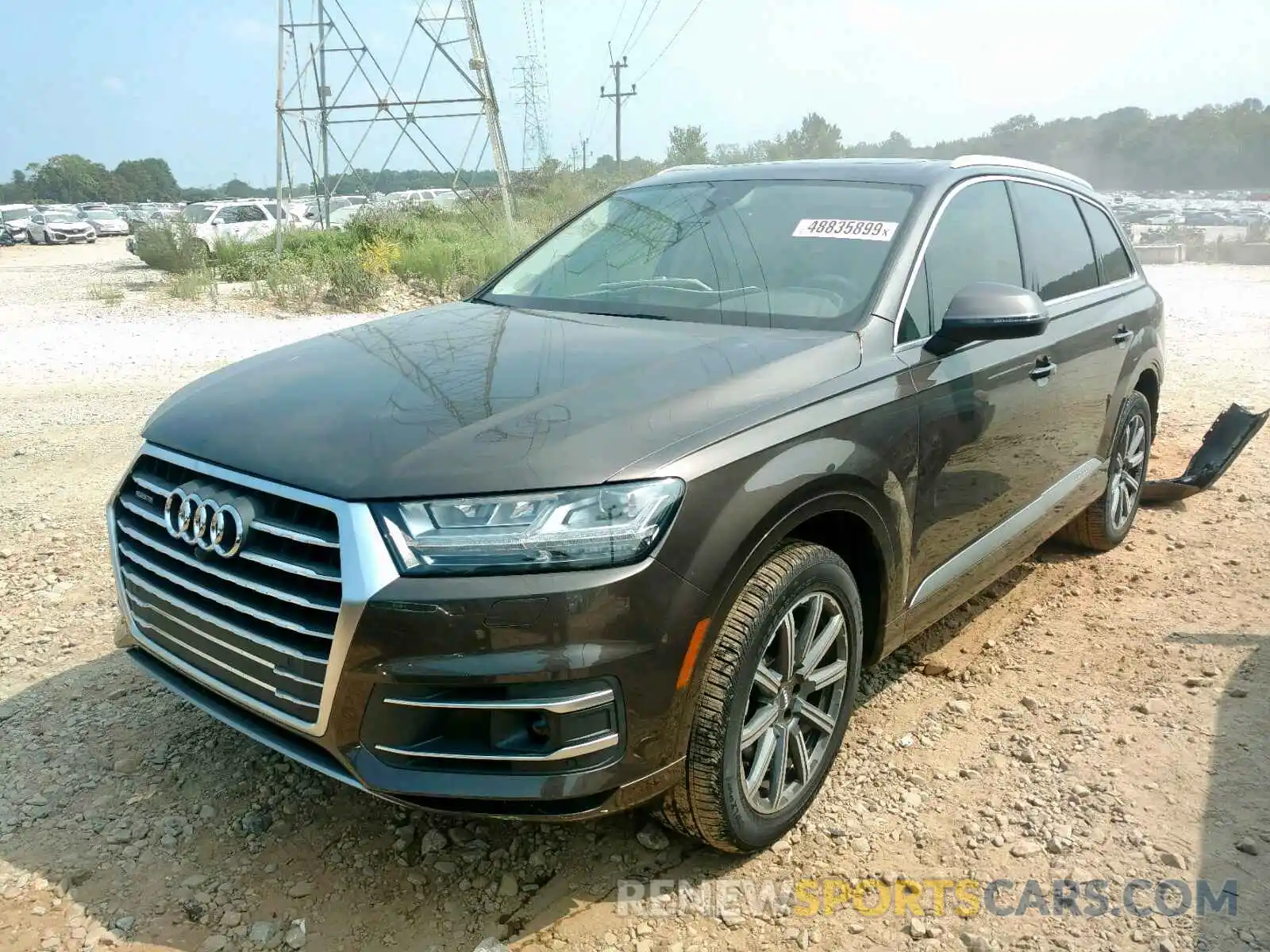 2 Photograph of a damaged car WA1LHAF77KD018131 AUDI Q7 PREMIUM 2019