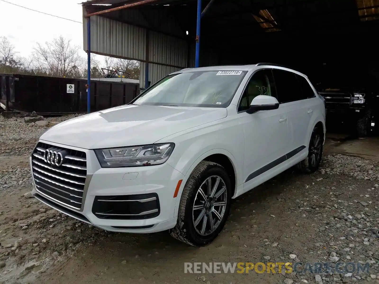 2 Photograph of a damaged car WA1LHAF78KD043006 AUDI Q7 PREMIUM 2019