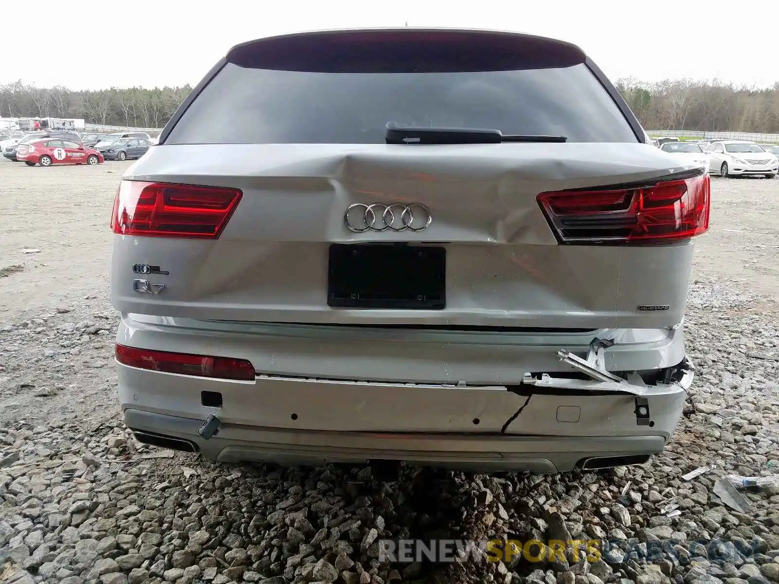 9 Фотография поврежденного автомобиля WA1LHAF78KD043006 AUDI Q7 PREMIUM 2019