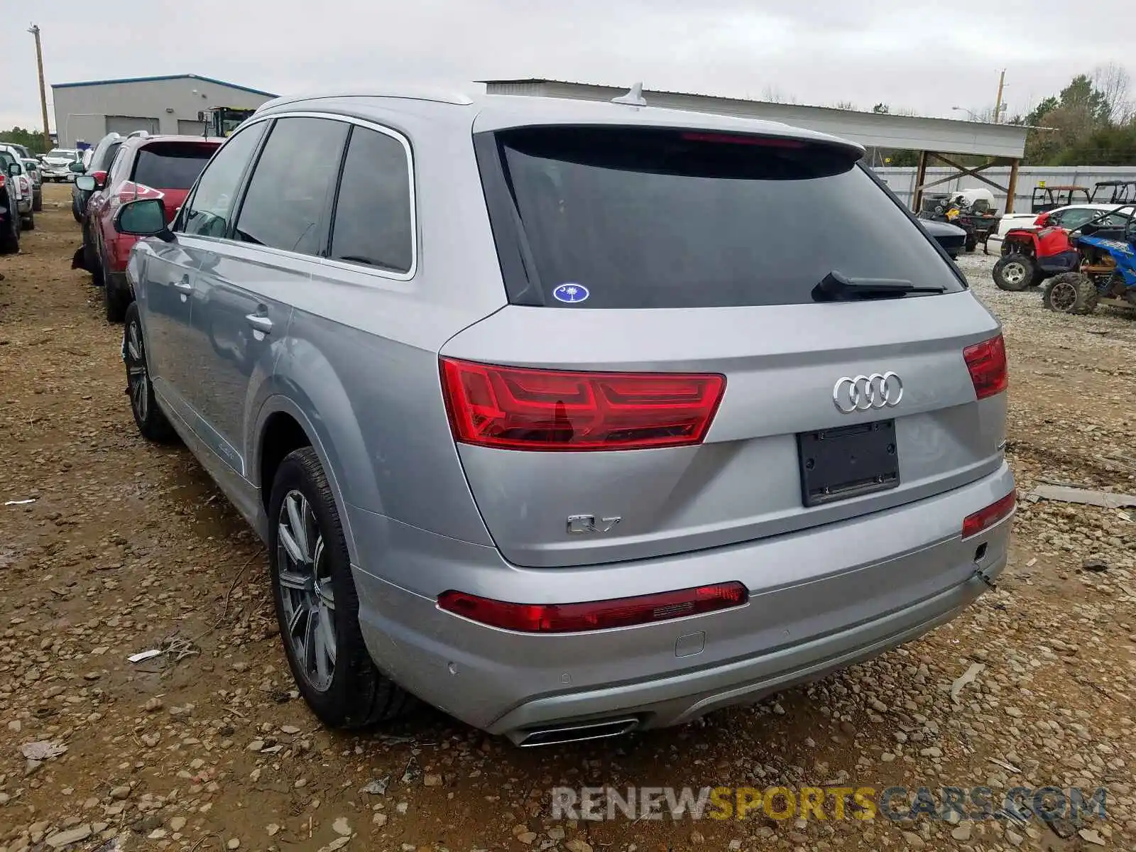 3 Фотография поврежденного автомобиля WA1LHAF79KD033584 AUDI Q7 PREMIUM 2019