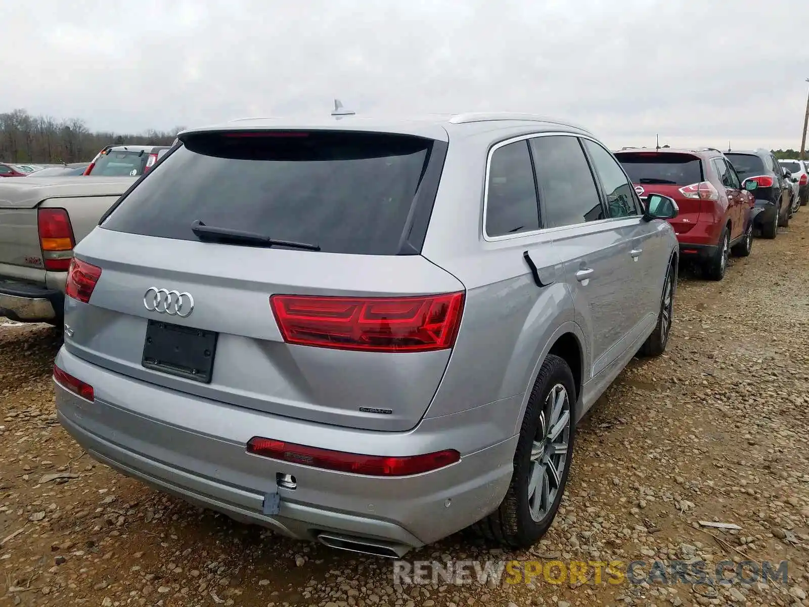 4 Фотография поврежденного автомобиля WA1LHAF79KD033584 AUDI Q7 PREMIUM 2019