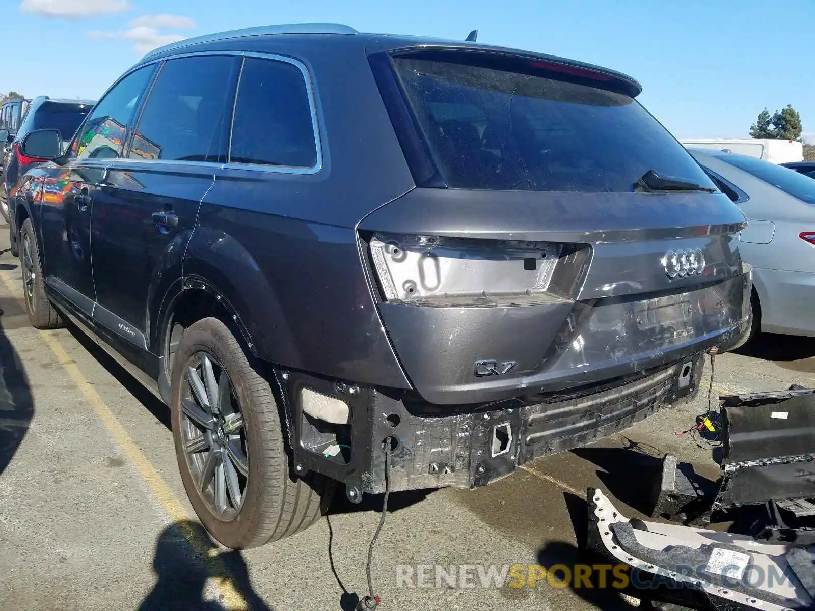 3 Photograph of a damaged car WA1VAAF70KD007064 AUDI Q7 PRESTIG 2019