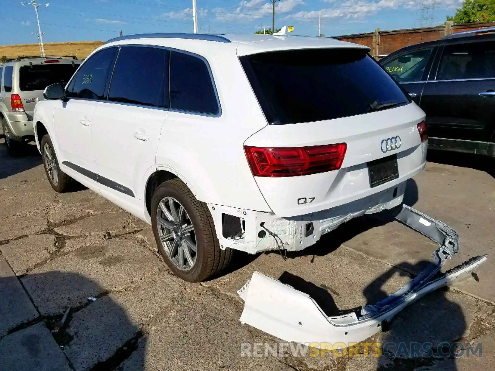 3 Фотография поврежденного автомобиля WA1VAAF72KD000035 AUDI Q7 PRESTIG 2019