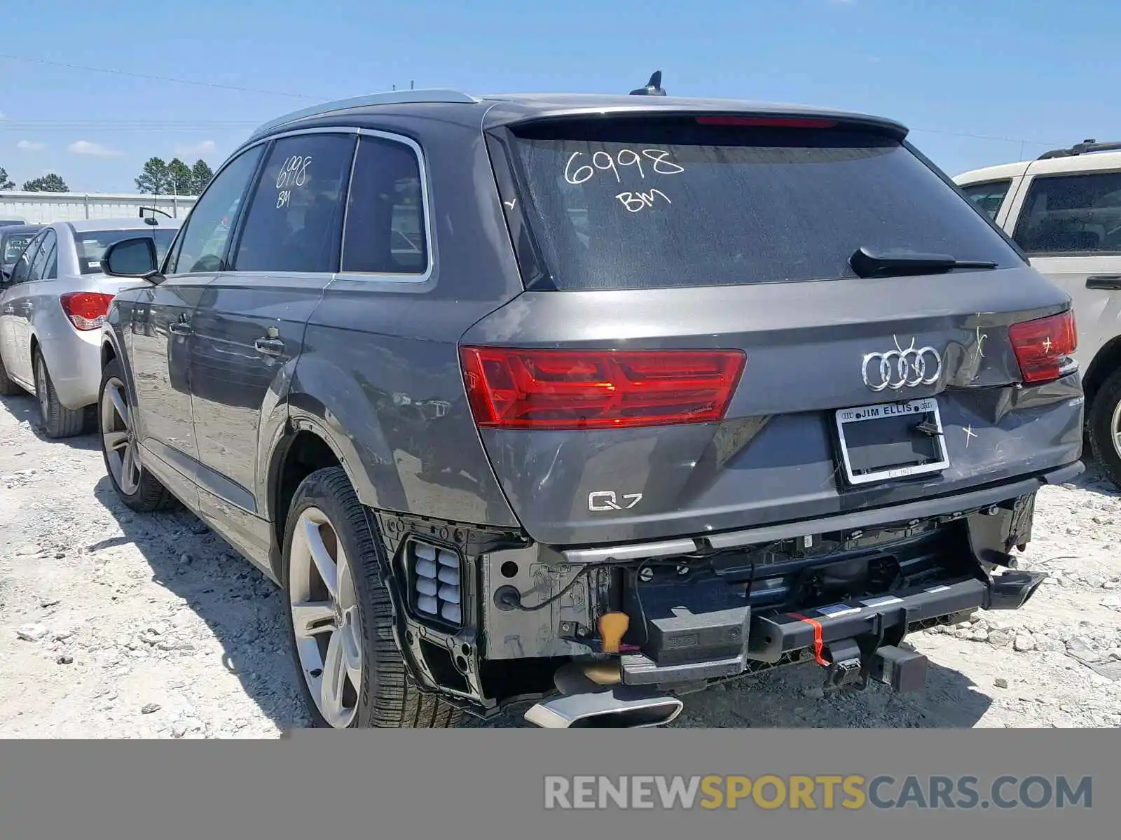 3 Фотография поврежденного автомобиля WA1VAAF72KD003551 AUDI Q7 PRESTIG 2019